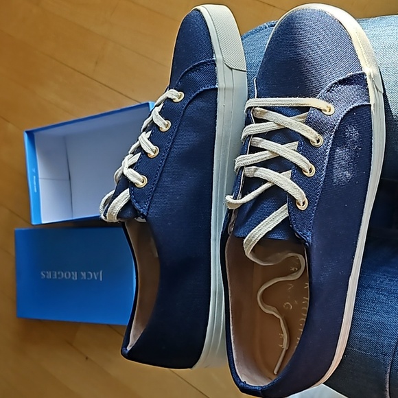 Jack Rogers Navy Blue Sneakers - Picture 2 of 5